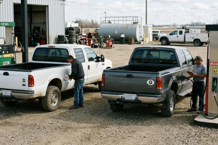 Diesel vs. Gas Pickups: Calculating the Real Cost of Ownership